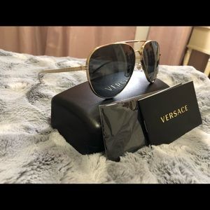 Brand new Versace Aviator sunglasses